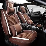 [5 Universal]: Dieses Produkt ist für die meisten 5-sitzigen Autos geeignet.Es ist mit Airbags kompatibel und verfügt über ein vollständig geschlossenes Design, das sicher und geschützt ist.