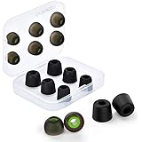 aceyoon Gommini Auricolari 6 Paia, Earbud Pads Earbud di Ricambio in Silicone, Ricambio Auricolari in Schiuma Memory per Auri
