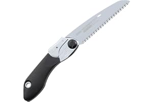 Silky New Professional Series Folding Landscaping Hand Saw POCKETBOY 130mm Medium Teeth, 340-13