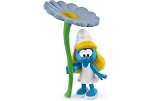Schleich 20828 Figura de Juguete - Pitufina con Flor (The Smurfs™)