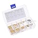 Produktbild kkmoon Abstand M2 Schraube Zylindrische Messing Gewinde Säule PCB Hex Unentschieden Spacer männlich zu weiblich DIY Set Edelstahl Mutter Sortiment Montage Hardware Kit
