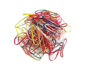 TRENDSETTER 200 Pcs of Multi Color Elastics Stretchy Band Hair ties Ponytail Hair Rubber Band Holder for Kids/Girls/Women