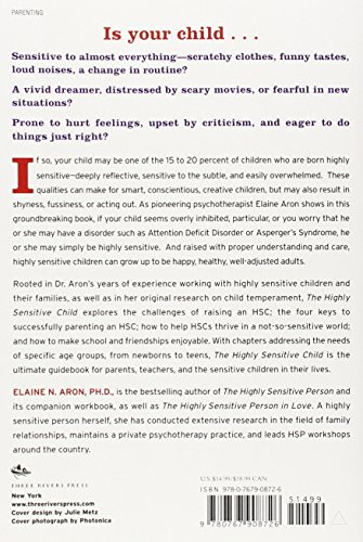 Book's Cover of The Highly Sensitive Child: Helping Our Children Thrive When the World Overwhelms Them