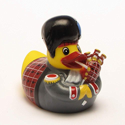 Schotte, Schottland, Schottische, Badeente, Ente, Gummiente, Dudelsackspieler