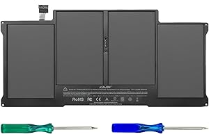 ASMARK A1377/A1405/A1496 Battery Replacement for MacBook Air 13-inch A1466(2017,2015,2014,2013,2012) A1369(2010,2011)