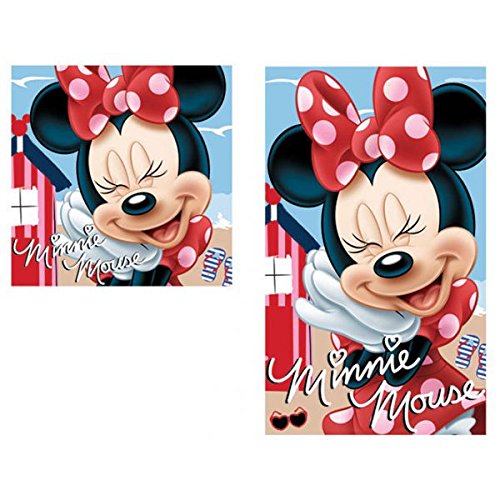 Preisvergleich Produktbild Disney Minnie Maus Handtuch und Waschlappen Set