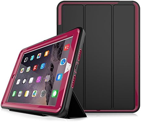 iPad Case 9.7 Inch 2018 / 2017,Slim Heavy Duty Shockproof Rugged Case Hard PC+Silicone Hybrid High Impact Full Body Protective Case for Apple iPad 9.7" 2018 / 2017