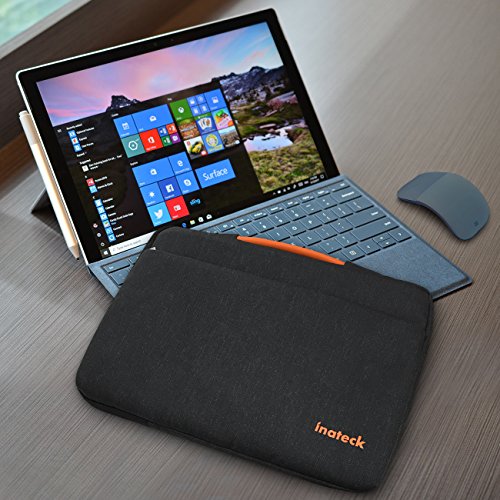 Inateck Microsoft Surface Pro 4/3/2/1 Sleeve Hülle Tasche, Schwarz - 5