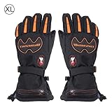 Dreistufige Temperatureinstellung: Unseren Handschuhe mit leichtem Temperaturregler können Sie die passende Temperatur wählen.dreistufige Temperatureinstellung