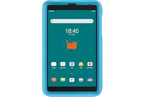 Blackview Tab 6 Kids - Tablet dotykowy 4G dla dzieci - 8 cali ekran HD+ - 3 GB + 32 GB - Zintegrowana kontrola rodzicielska - Chroni oczy - Etui w zestawie - Android - wersja francuska - Niebieski