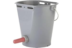 BYUP Cubo para poppatoio lactancia corderos de plástico de 8 l FARMA