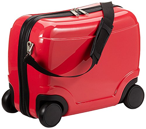 Preisvergleich Produktbild HAUPTSTADTKOFFER Hartschalenkoffer Sitzkoffer Handgepäck Kindergepäck, 23 Liter, Rot,40 cm