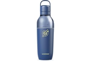 Sodastream - Fizz & Go Easy Mix 0,7L Termoflaska, Storm | Kompatibel med följande kolsyremaskiner: Enso, Art, Terra, E-Terra