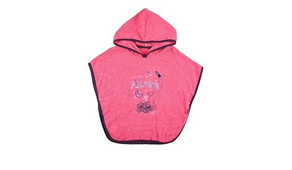 Petit Beguin Poncho De Bain Bebe Fille Petite Planete Taille 18 24 Mois 86cm 92 Cm Amazon Fr Bebe Et Puericulture