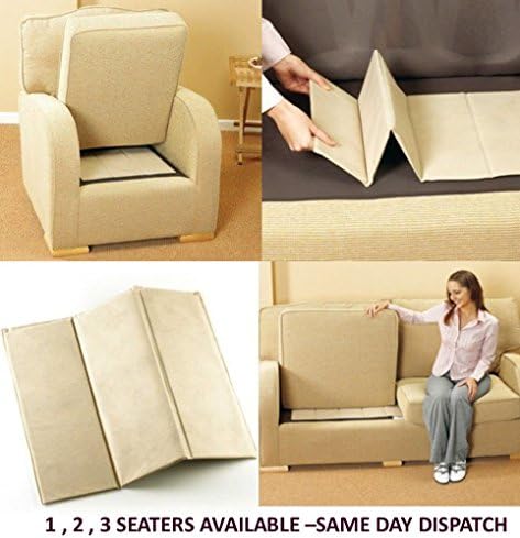 Ayrah ATL DELUXE SEAT REJUVENATOR BOARDS 1-2-3 SEATER SAGGING SEAT SUPPORT (2 Seater (90 x 48 cm))