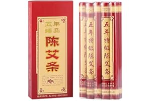 YINHING Rollos de Moxa, 10 piezas Cuidado de la salud Alivio del dolor de moxibustión Cinco años de edad Moxa Rolls Sticks