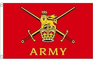 AZ FLAG - Flagge Britisches Heer - 150x90 cm - British Army Fahne 100% Polyester mit Messing-Ösen - 110g