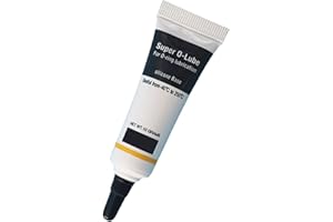 Meindin Graisse de silicone pour joints toriques, lubrifiant plombier étanche en silicone de qualité alimentaire 10 g