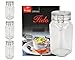 Produktbild 4er Set Einmachglas Bügelverschluss Original Fido 1,5L incl. Bormioli Rezeptheft