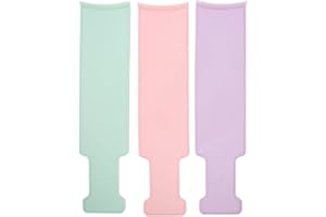 FILFEEL 3pcs Balayage Highlighting Board, Highlighting Board Barbiere Parrucchiere Tinture per Capelli Sezionamento Paddle Set Strumento per Parrucchieri per la Colorazione
