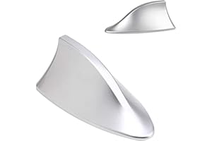 BOSTAR Coche Techo Superior Am/FM Radio Antena Aleta de tiburón Antena Universal de señal