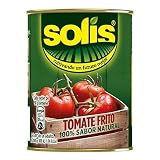 El Tomate Frito de Solís es la receta clásica de salsa elaborada con tomate, sabor 100 % natural