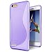Produktbild Huawei P7 Mini Hülle, Conie Mobile Ultra Slim Backcover Schutzhülle TPU Silikon Rückschale Cover in Lila