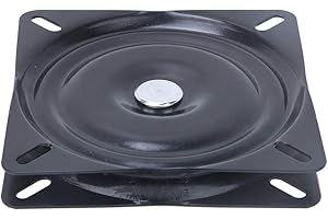 HZTYYIER Stołek barowy obrotowy, talerz wymienny kwadratowy mechanizm rotacyjny z siedziskiem wytrzymały for stołek barowy, krzesło lub meble