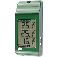 Digitales Max Min Gewächshausthermometer – Zur Erfassung der Höchst- und Mindesttemperaturen für den Einsatz im…