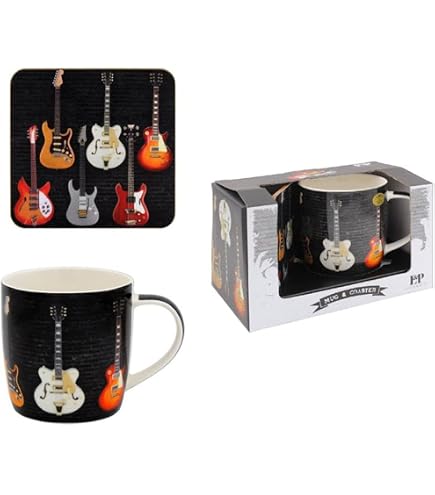 Horloge De Bureau Décorative En Fer Forgé - Design Moderne Avec Instruments De Musique - Fonctionne Sur Pile, 13.4x12cm