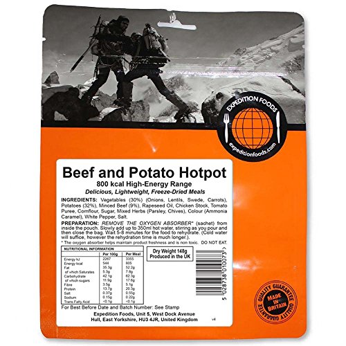 Preisvergleich Produktbild Expedition Foods Kartoffel-Rindfleisch Eintopf (High Energy Serving)
