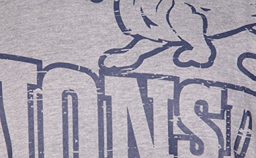 Lonsdale Herren Kurzarm T-Shirt Trägerhemd Langsett - 4