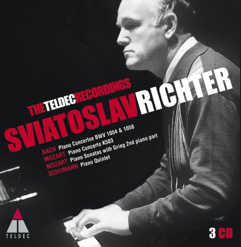 Richter plays Schubert , Schumann, Bach, Mozart, Grieg