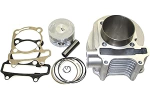 STONEDER 180cc Cylinder 61mm Big Bore Kit For GY6 125 150cc 1P52QMI 1P57QMJ Scooter ATV