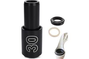 vbaxy Strumento di montaggio per guarnizione antipolvere Forcella antipolvere Driver per attrezzi di montaggio Fox Rockshox Forcella ammortizzata inferiore gamba 30 mm 32 mm 34 mm 35 mm 36 mm 38 mm 40 mm