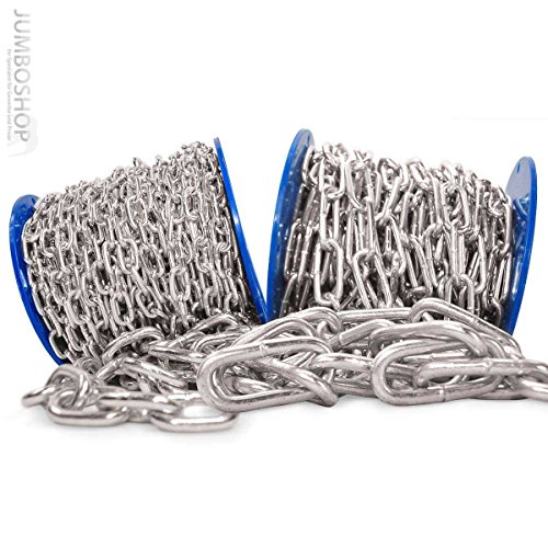Seilwerk STANKE 10x 6mm Schäkel Rundschäkel VERZINKT Haken Kette Seil verbinden gerade kurz Flachschäkel Anschlagmittel - 5
