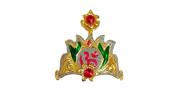 Bal Krishna Mukut - Gold Plated Crown 