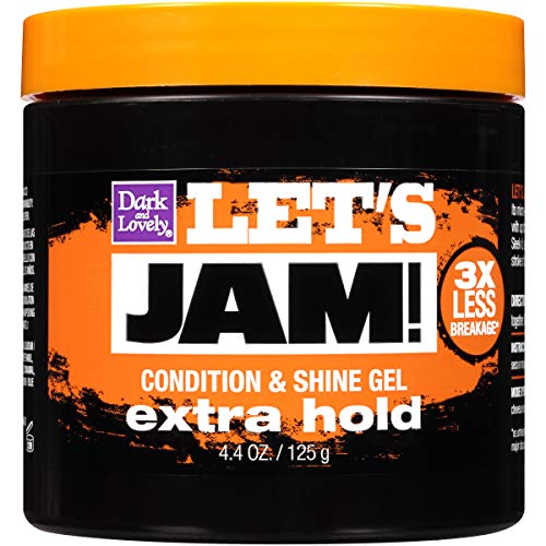 LETS Jam Condición y brillo Gel de pelo, extra Hold 125 g/4,4 oz