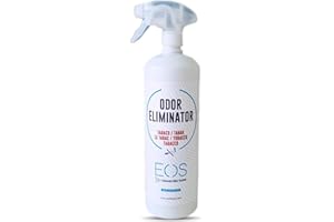 TECOSER MC EOS (1 litre) Élimine l'odeur du tabac, de la fumée instantanément. Produit anti-tabac, neutralise les odeurs spécialisé dans l'élimination des odeurs dans les tissus, parfait pour la maison