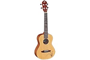 Ortega Guitars Tenor Ukulele Akustisch – Bonfire Series – Fichte, Sapele, Natur (RU5-TE)