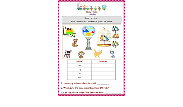happy trails maths worksheets for class 1 grade 1 term 2 loose leaf worksheets workbook loose leaf happy trails amazon in books