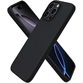URUCHI iPhone 16 Pro 6.3" Kılıf, İnce Sıvı Silikon Tam Kaplamalı, 3 Katmanlı Yumuşak Jel Kau&ccedil;uk, Mikrofiber Astarlı, Darbeye 