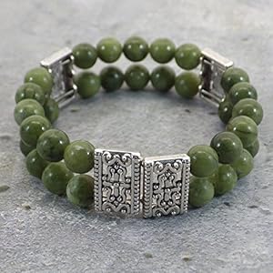 Armband Thurcolas Dual Reihen Jade Taiwan