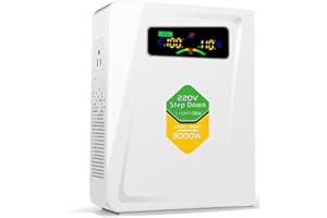 ZHENGXI ELECTRIC 3000W Step Down Transformer 240v to 110v US to UK voltage converter 220V to 110V, 240v-220v to 120v-100v,Using US Appliances in UK