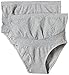 Mamalicious Women's Milly Cotton Singlet Nursing Maternity Knickers, Light Grey Melange, Size 12 (Manufacturer Size:Medium/Large)