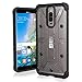 Price comparison product image Urban Armor Gear HM9P-L-IC Plasma Series Rugged Rubber Back Cover for Huawei Mate 9 - Ash/Transparent Grey