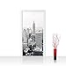 Produktbild Tür Fototapete Türtapete 100x211 cm Türfolie selbstklebend o. Vlies PREMIUM PLUS - Tür Türposter Türpanel Foto Tapete Bild - New York City USA Amerika Empire State Building Big Apple - no. 118, Material:100x211cm Folie (selbstkl.)