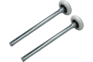 YUANQIAN Rodillos duraderos de nailon para puerta de garaje 6200ZZ 11 rodamientos de bolas de 6.8 pulgadas (juego de 2) (rodillo de puerta de garaje de 170 mm, 2 unidades)