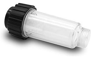 DERASL Kärcher Filtre à eau avec insert de filtre pour nettoyeurs haute pression 4.730-059.0 - Raccord 3/4" pour K2 à K7-1 Pack
