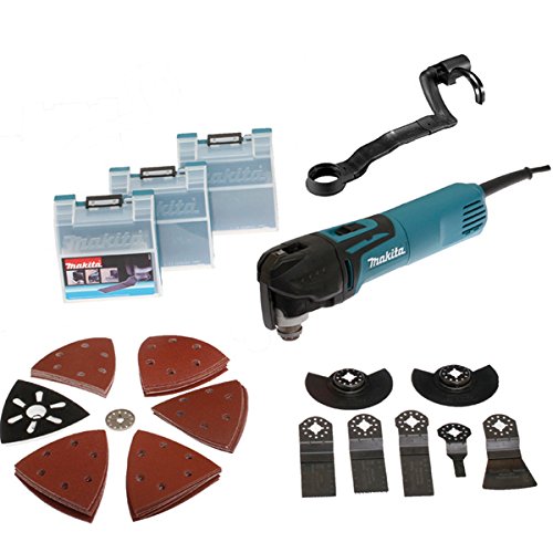 Makita TM3010CX3J Multifunktionswerkzeug 320W + 58 teiliger + koffer Makpac - 2